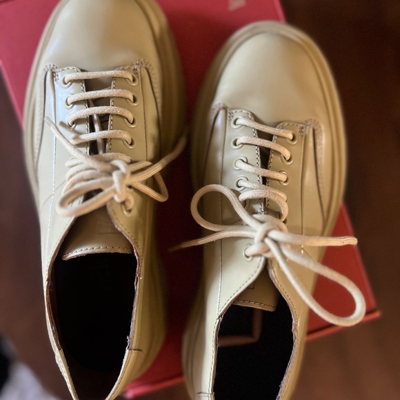 Camper Walden Derby - Green-Beige - Women's Size 38 (8 US) - Picture 5 of 6